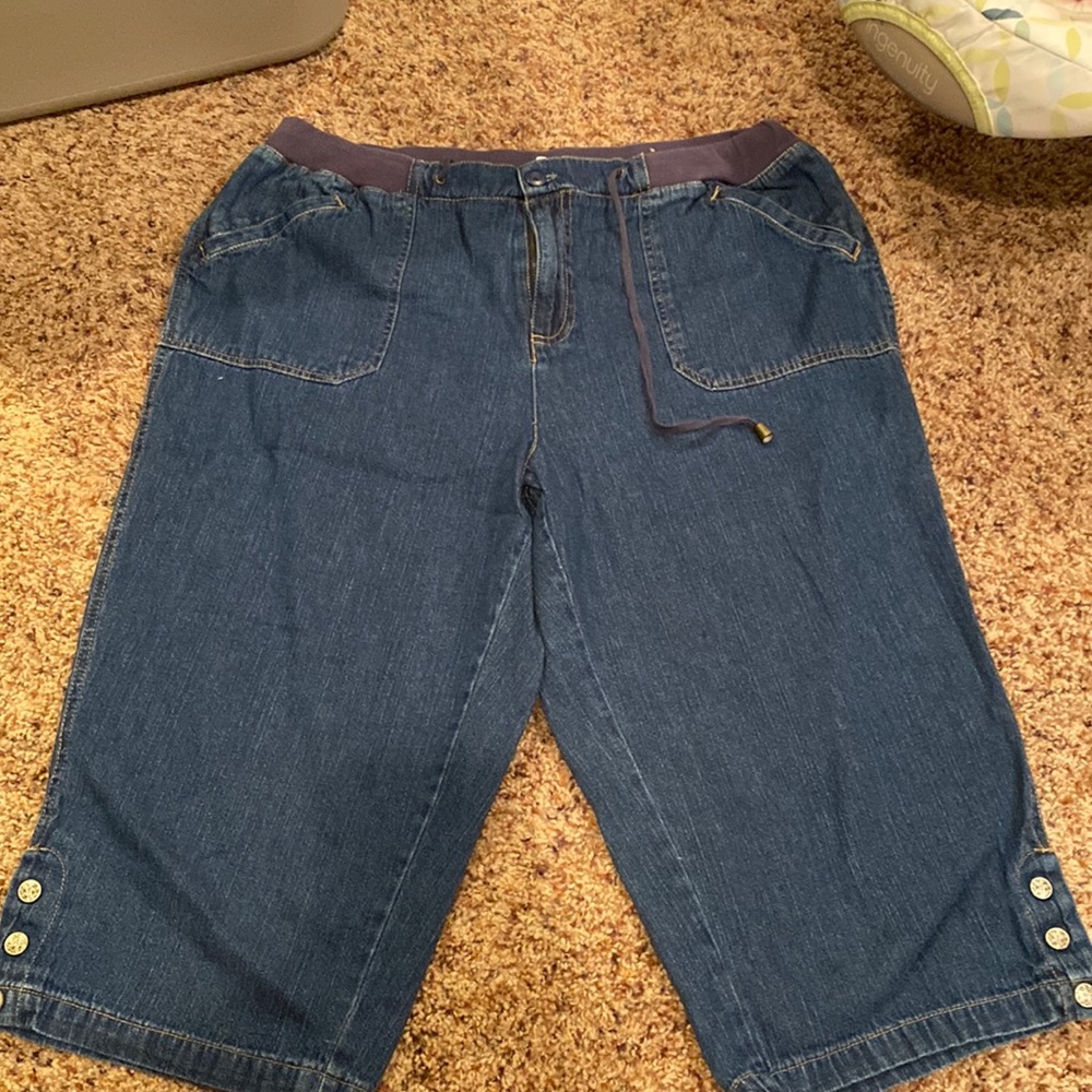 Capris blue Jeans 16 w